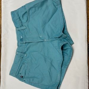 Polo Ralph Lauren size 8 Denim Shorts Turqoise